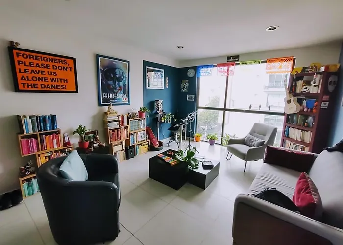 Departamento Compartido En El Corazón De La Ciudad Habitación en casa particular